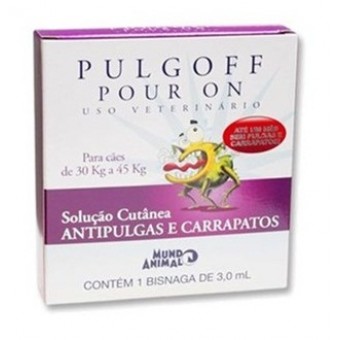Pulg Off Pour On Cães - 30 a 45 kg